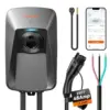 WOLFBOX 48A J1772 Level 2 EV Charger with NEMA 14-50 Plug and 25′ Cable for $256