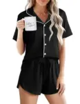 Women’s Short-Sleeve Pajama Sets for $14.99, originally $34.99