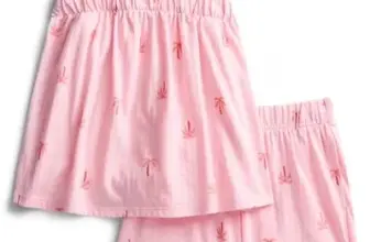 Wonder Nation Girl’s Top and Shorts Set for $6.29
