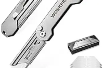2-Pack WORKPRO EDC Folding Utility Knife for $9.98