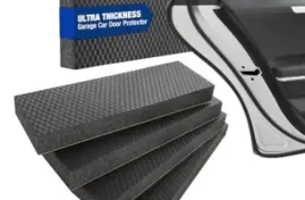 WORKPRO 4-Pack Garage Wall Protectors with 1.18″ Thickness for $15