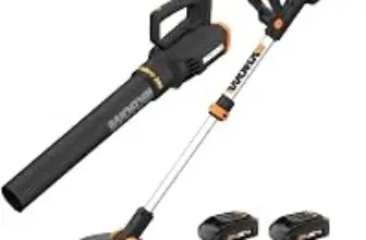 Worx 20V String Trimmer & Leaf Blower Combo Kit – $109.23
