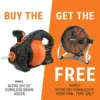 Worx Nitro WX891L 20V Cordless Drain Auger with FREE WX095L.9 – $124.99