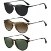 3-Pack WOWSUN Retro Polarized Round Classic Women’s Sunglasses for $9.99