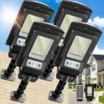 Wywna 150-LED Solar Motion Sensor Street Lights (4-Pack) for $39.99