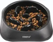 YINEYA Slow Feeder Dog Bowl Now $3.99 – 50% Off