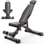 Yoleo XL Foldable Adjustable Weight Bench Now $60 with Coupon