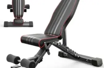 Yoleo XL Foldable Adjustable Weight Bench Now $60 with Coupon
