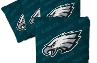 YouTheFan Philadelphia Eagles Cornhole Bags 4-Pack for $11.89