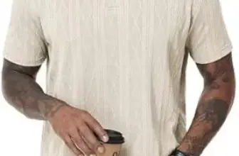 ZKMAN Men’s Knit Textured Polo Shirt for $9.99