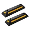 2-Pack Zone Tech TS0006 Heavy Duty Rubber Parking Guides for $17.59