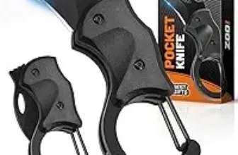 ZOOI 3.94-Inch Blade Keychain Pocket Knife for $4.99