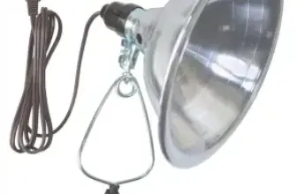 Southwire Woods 18/2-Gauge SPT-2 Hood Clamp Lamp with 8.5″ Reflector for $2.67