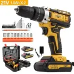 24V Cordless Drill Set with 34 Pieces – $22.94