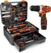 255-Piece Tool Set with 12V Cordless Drill – $121.77