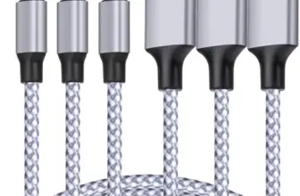 3-Pack 6ft Nylon Braided USB Lightning Charging Cables for $2.95