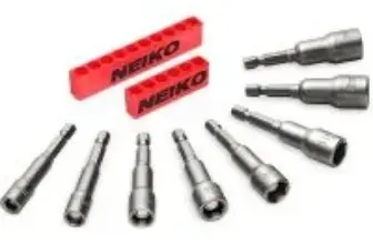 NEIKO 1/4″ Hex Shank Magnetic Power Impact Nut Driver Set – Now $8.35