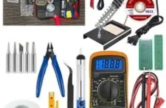 60W Electric Soldering Iron Kit with Desoldering Pump – $10.86