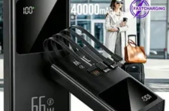 66W Power Bank 40000mAh Portable External Battery – $29.99