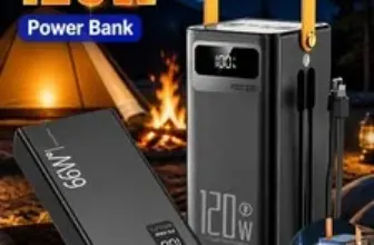 70000mAh 120W USB-C Power Bank – $40.99 ($81.98 List)