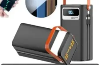 70000mAh 120W Power Bank Fast Charging Station – $30.78