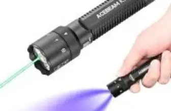 Acebeam K1 1000lm LED Flashlight with Laser Pointer for $30.59
