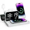 Acer 7-in-1 30W Wireless Charging Station with LED Clock and Night Light for $39.67