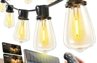 Addlon Waterproof Solar String Lights 52ft for $12 $12.00