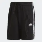 adidas Men’s Essentials French Terry 3-Stripes Shorts for $12 $12.00