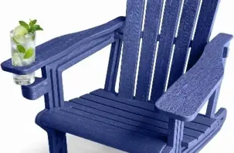 Adirondack Chair with Cup Holder Now $64.99 – Tool-Free Assembly