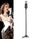 Adjustable Gooseneck Microphone Stand with Desk Clamp – $10.88