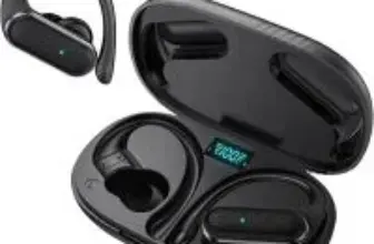 Adoytnal Waterproof Wireless Bluetooth 5.4 Sports Earbuds with Ear Hooks for $19.99