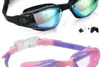 Aegend Anti-Fog Anti-UV Swim Goggles for Kids (2-Pack) Now $6.99