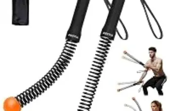 Aestll Non-Slip Cordless Portable Ropeless Battle Rope 2-Pack for $9.99