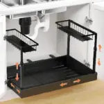 Aisslro Under Sink Organizer for $19.49