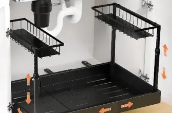 Aisslro Under Sink Organizer for $19.49