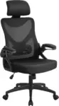 Alden Design High Back Ergonomic Mesh Office Chair with Adjustable Headrest for $59.99