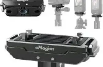 aMagisn Metal Magnetic Quick Release Insta360 Action Camera Mount for $15.99