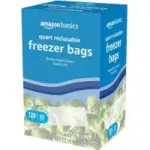 Amazon Basics Reclosable Freezer Food Storage Bags, 120-Count for $5.41