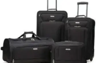 American Tourister Fieldbrook XLT Softside 4-Piece Luggage Set for $76.52