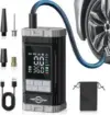 Aneson 150PSI Cordless Rechargeable Air Compressor Tire Inflator for $12.99