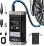 Aneson 150PSI Cordless Rechargeable Air Compressor Tire Inflator for $12.99