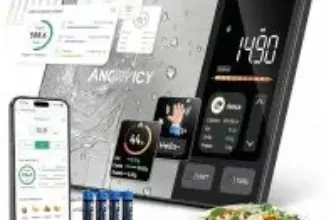 Angryicy Smart Nutritional Food Scale with 24 Nutrient Tracking for $12.99