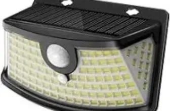 Aootek 120-LED Waterproof Solar Motion Sensor Lights for $4.49