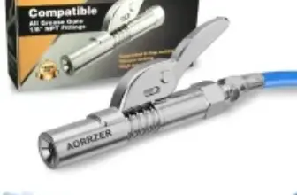 Aorrzer 12,000PSI Grease Gun Needle Tip & Coupler Set for $9.42