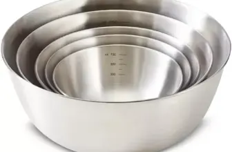 Art & Cook 5-Piece Stainless Steel Mixing Bowl Set for $19.99