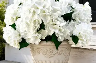 Set of 4 Artificial Hydrangea Flowers for $10.50