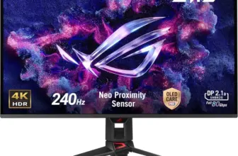 Asus ROG Swift PG32UCDMR 32″ 4K 240Hz QD-OLED Gaming Monitor for $899.00