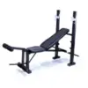 Athletic Works Adjustable Bench & Rack Combo with Leg Press for $29