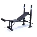 Athletic Works Adjustable Bench & Rack Combo with Leg Press for $29